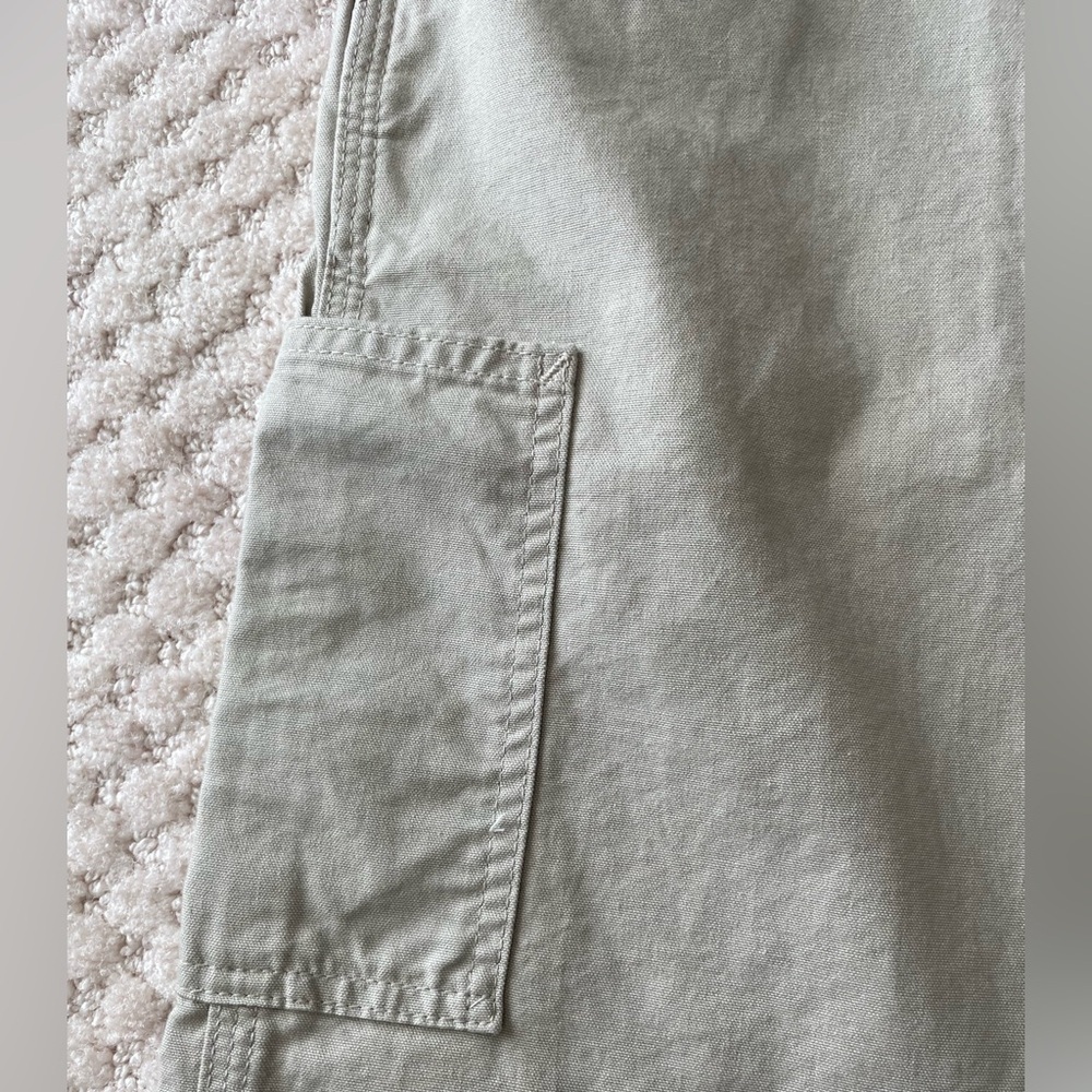 Carhartt Utility Work Pants Loose Relaxed Fit Canvas Khaki Tan 32X32 - Picture 6 of 12
